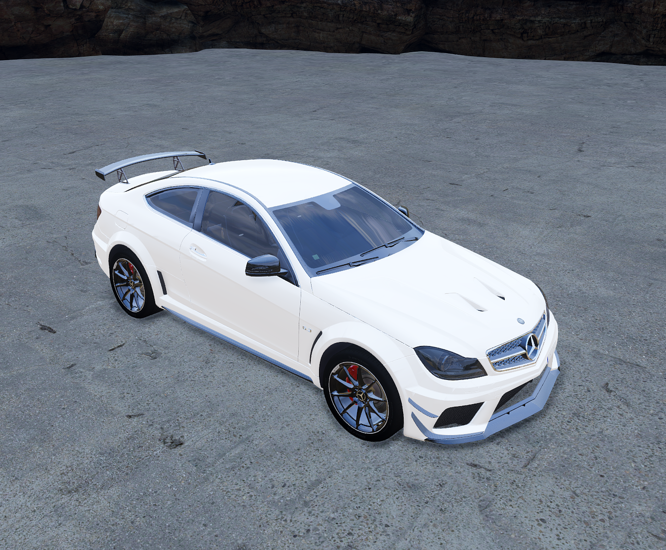 Mercedes-Benz C63 AMG Black